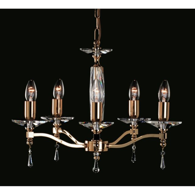 McKenney 5 - Light Candle Style Chandelier