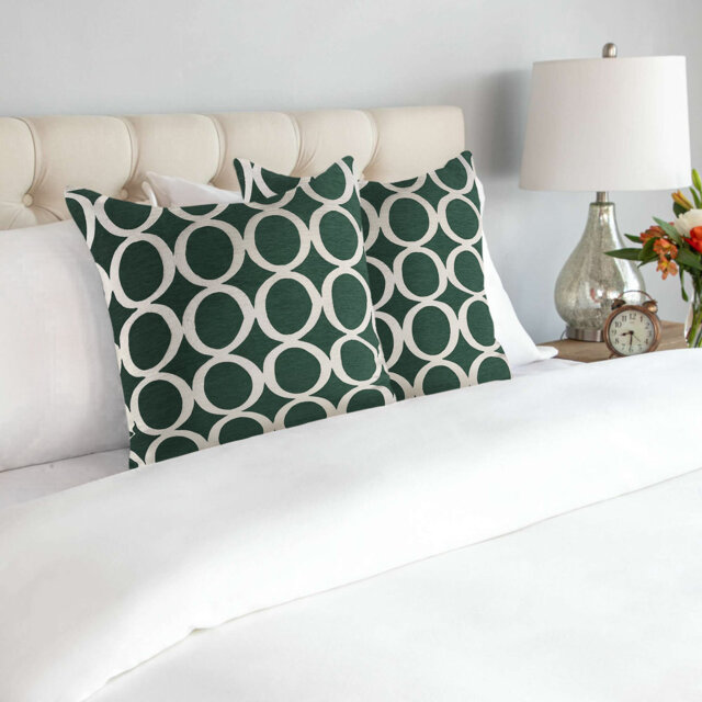 Broward Geometric Square Cushion