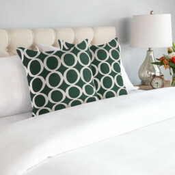Broward Geometric Square Cushion