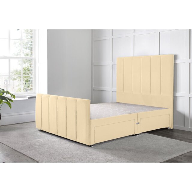 "Cadebrooke Divan Bed with 54"" Floorstanding Headboard"