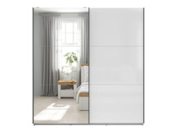 Beverlyn Sliding Door Wardrobe 183cm with Mirror