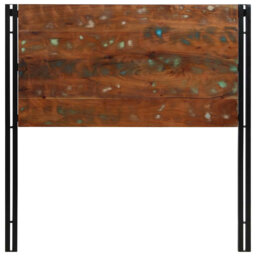 Headboard Solid Wood Reclaimed And Iron