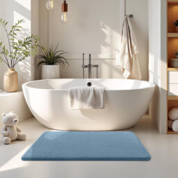 40×60cm Memory Foam Absorbent Non-Slip Washable Bath Mat