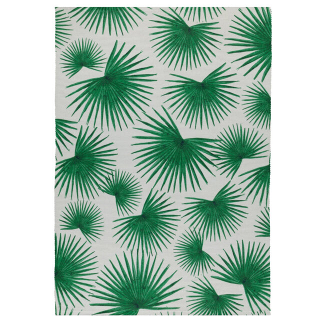 Algave Floral Flatweave 120cm X 170cm Indoor / Outdoor Area Rug