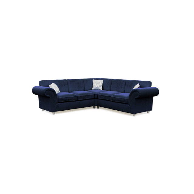 Windsor 5 Seater Velvet Corner Sofa