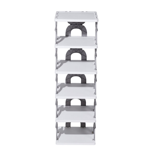 6 Pair Shoe Storage Rack