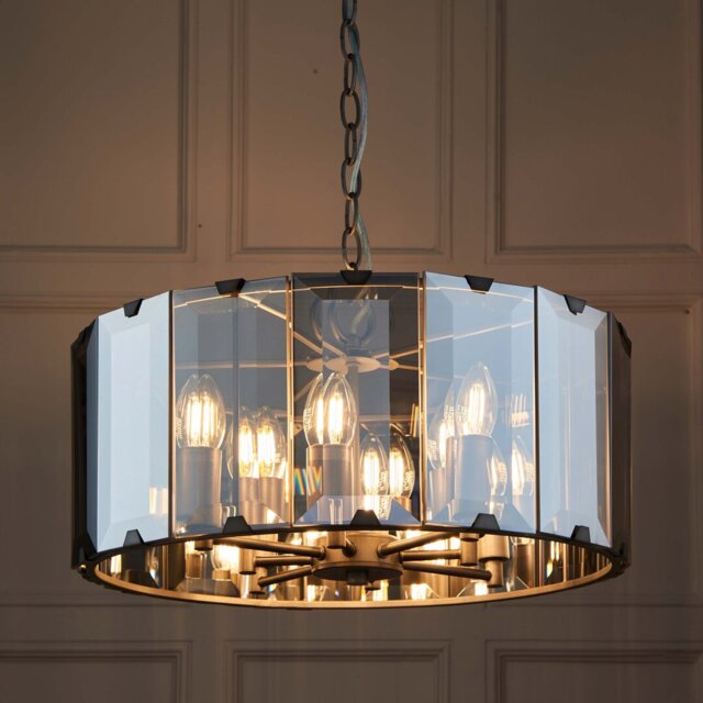 Tedrow 8 - Light Drum Chandelier