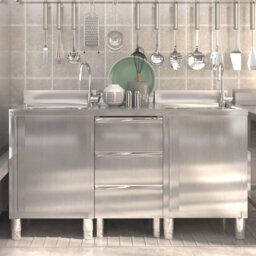Stainless Steel Kitchen Pantry