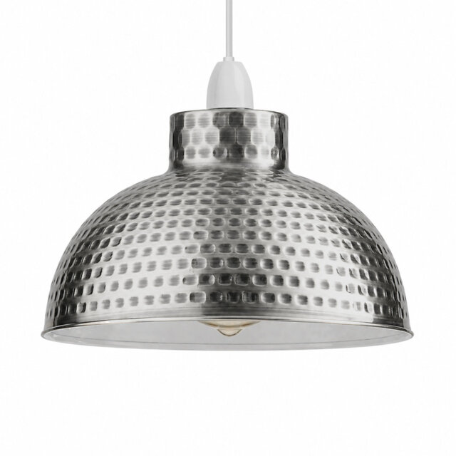 Anglin 16.5cm H x 26cm W Metal Dome Lamp Shade ( Screw On )