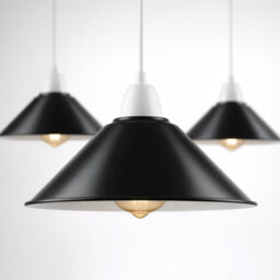 10cm H Metal Cone Lamp Shade