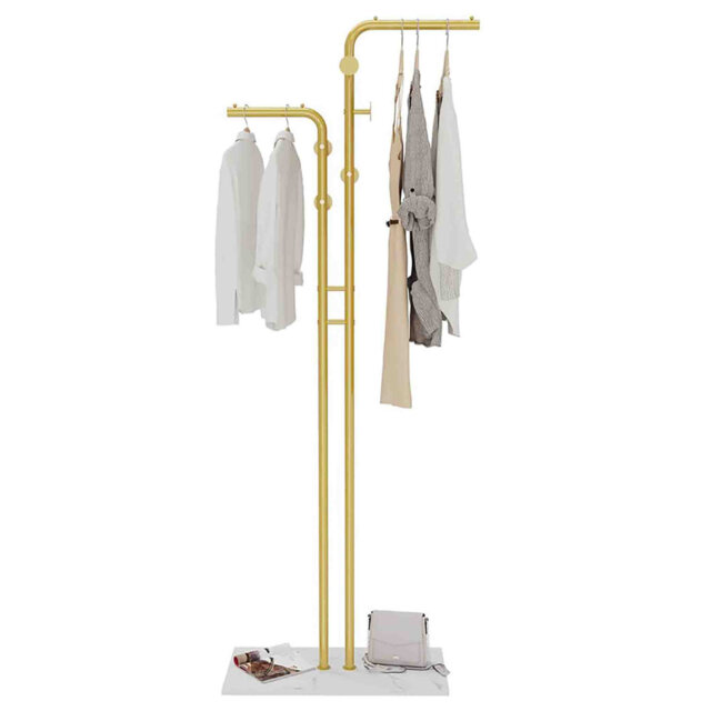 Momeyer Metal Freestanding 5 - Hook Coat Rack
