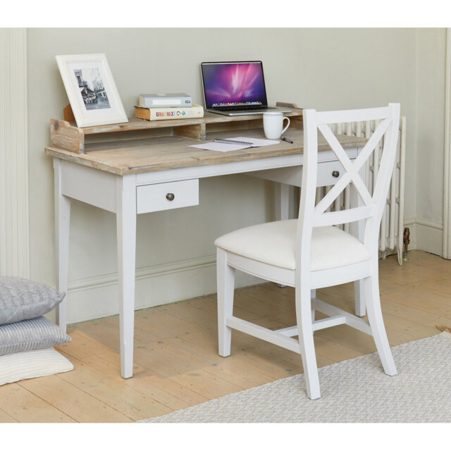 Jamaul Solid Wood Executive Desk