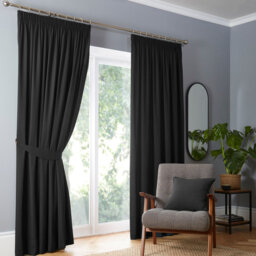 Dijon 100% Cotton Blackout Curtain Pair