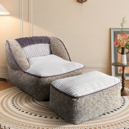 Polyester Refillable Bean Bag Lounger