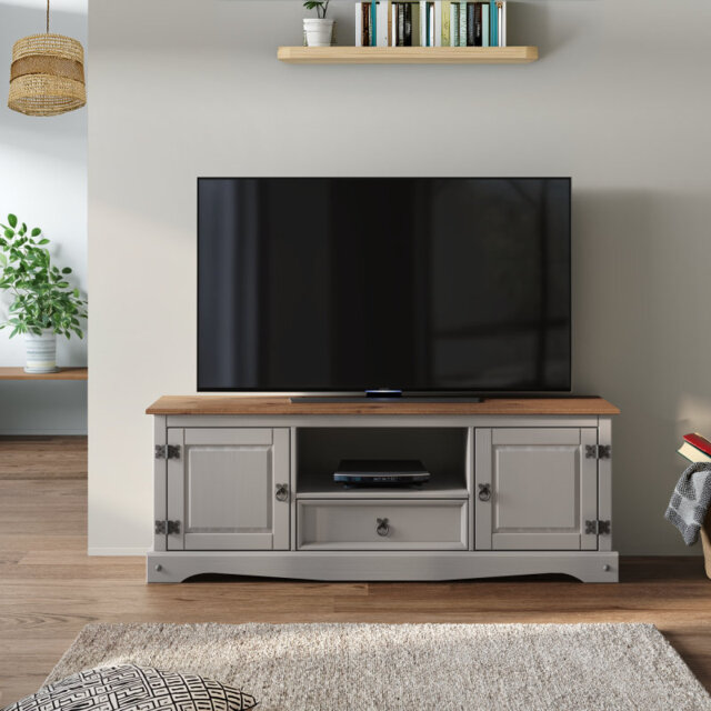 "Caledon Unfinished TV Stand for TVs up to 88"""