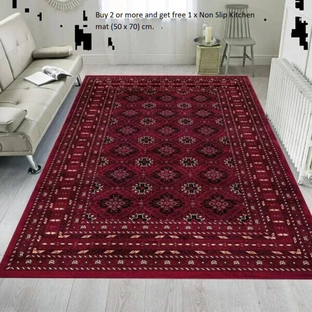 Modern Traditional Stylish Floral  Rugs Large Area Rug for Living Room Bedroom Carpet