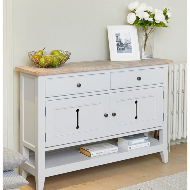 Aneisa 120cm Solid Wood Sideboard
