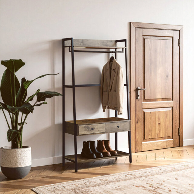 Haytham 84cm Clothing Rack