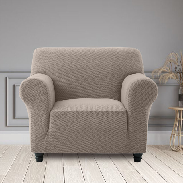 Stretch Sofa Slipcover – Elastic Fitted Spandex Couch Protector - Machine Washable, Anti-Slip, Pet & Kid Friendly - 1-4 Seater Sofa Covers