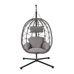 Egg-Shaped Chair Hammock with Stand
