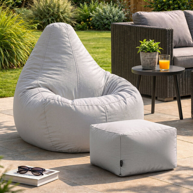 icon Recliner Bean Bag Chair & Pouffe