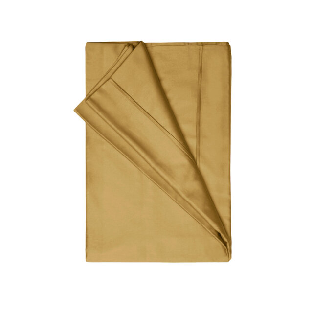 Plain Dye 200 TC Egyptian-Quality Cotton Percale Flat Sheet