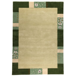 Royal Ganges Handmade Wool Rug in Green