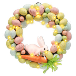 Plastic 42cm Wreath