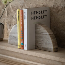 Marble Bookends