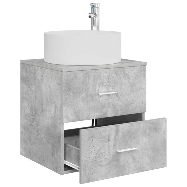 Single Bathroom Vanity with Ceramic Basin