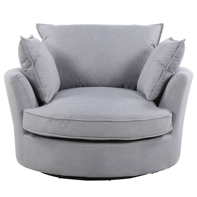 Lansdale Upholstered Swivel Accent Chair