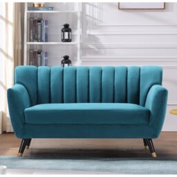 Zebediah 2 Seater Velvet Sofa