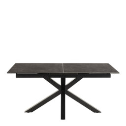 Harrisonburg Extendable Metal Base Dining Table