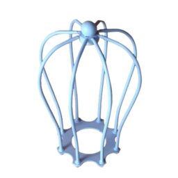 46.99cm H Metal Novelty Lamp Shade ( Uno ) in White