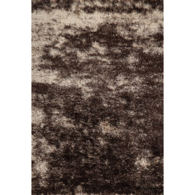 Tarbox Solid Colour Shaggy BRONZE Indoor / Outdoor Area Rug