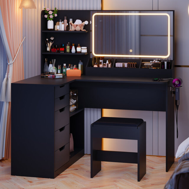 Dressing Table with Mirror