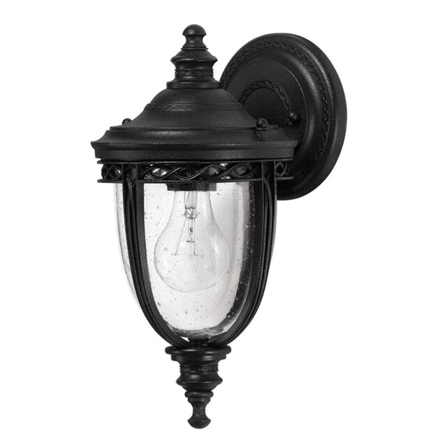 Thynes Bronze 33cm H Outdoor Wall Lantern