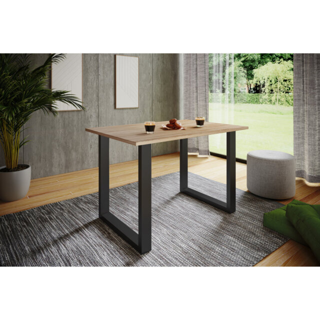 Alexious Metal Base Dining Table