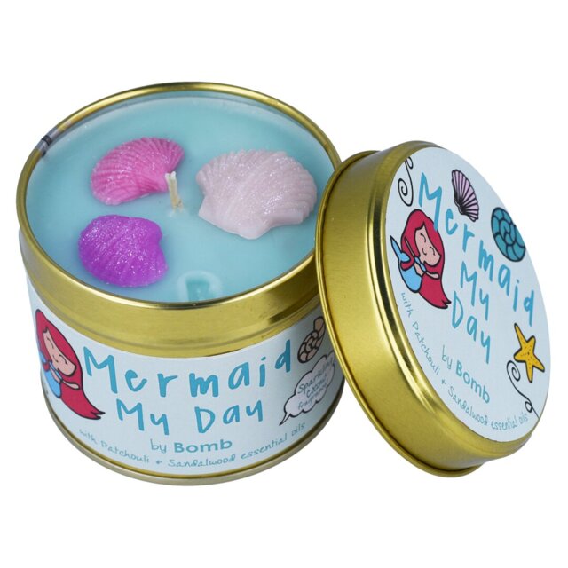 Mermaid My Day Scented Jar Candle