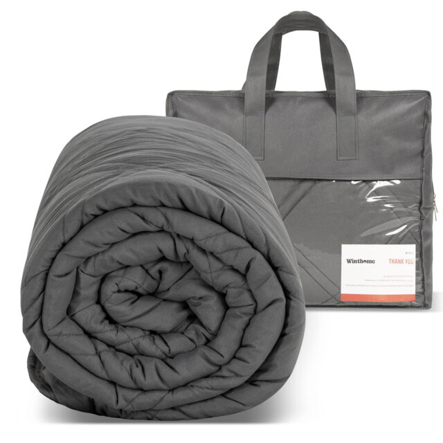 Heavy Blanket Designed For Insomnia, Anxiety And Stress Relief  Weighted Blanket