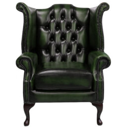 High Back Chesterfield Upholstered Wingback Chair