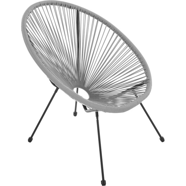 17 Stories Alyssya Natural Acapulco Styled Egg Shape Conversational Garden Bistro Patio Outdoor Set
