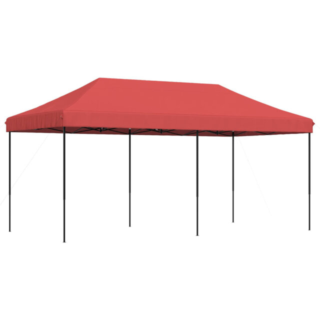 Vidaxl Foldable Tent Pop-Up With 4 Side Walls Outdoor Party Tent Garden Gazebo