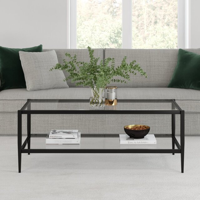 Hera Four Leg Coffee Table with Storage