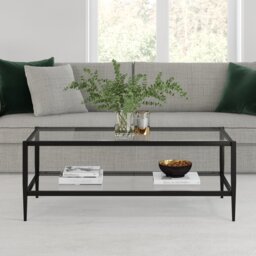 Hera Four Leg Coffee Table with Storage