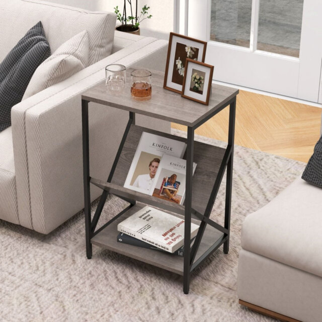 61cm H x 40cm W Metal Book Display Bookcase