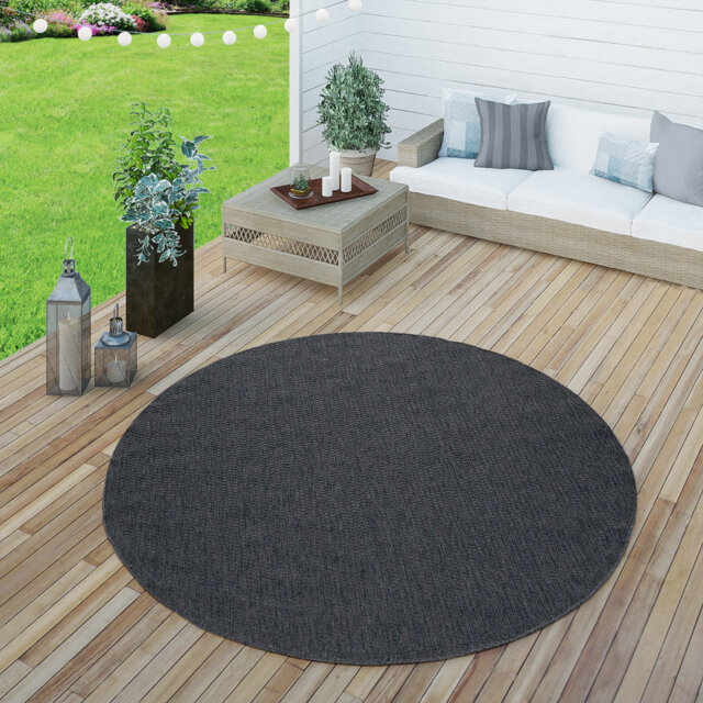 Ansley Solid Colour Indoor / Outdoor Area Rug