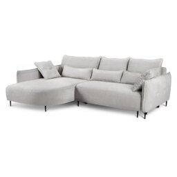 Bairo 3 Seater Fabric Reclining Sofa & Chaise