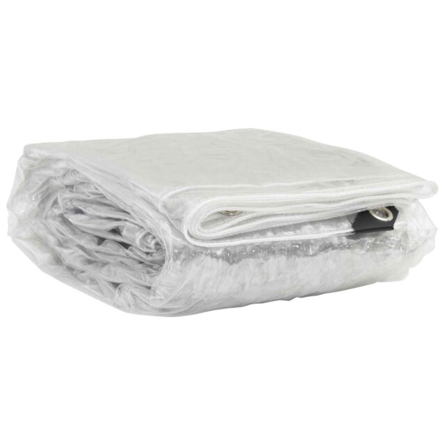 Tarpaulin With Eyelets Transparent Polyethylene Gardening Cover Outdoor