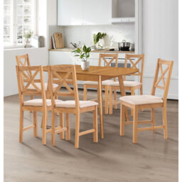 Donnay 6 - Person Extendable Dining Set